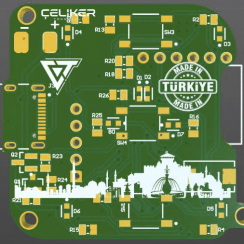 ELECTRONIC CARD CIRCUIT DESIGN AND SERIES MANUFACTURING