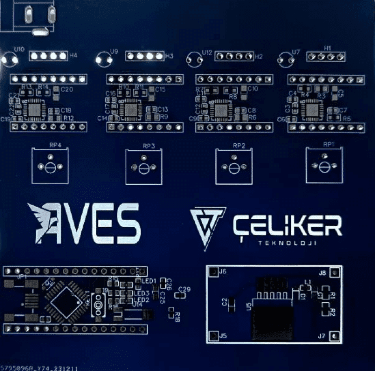 ELECTRONIC CARD CIRCUIT DESIGN AND SERIES MANUFACTURING